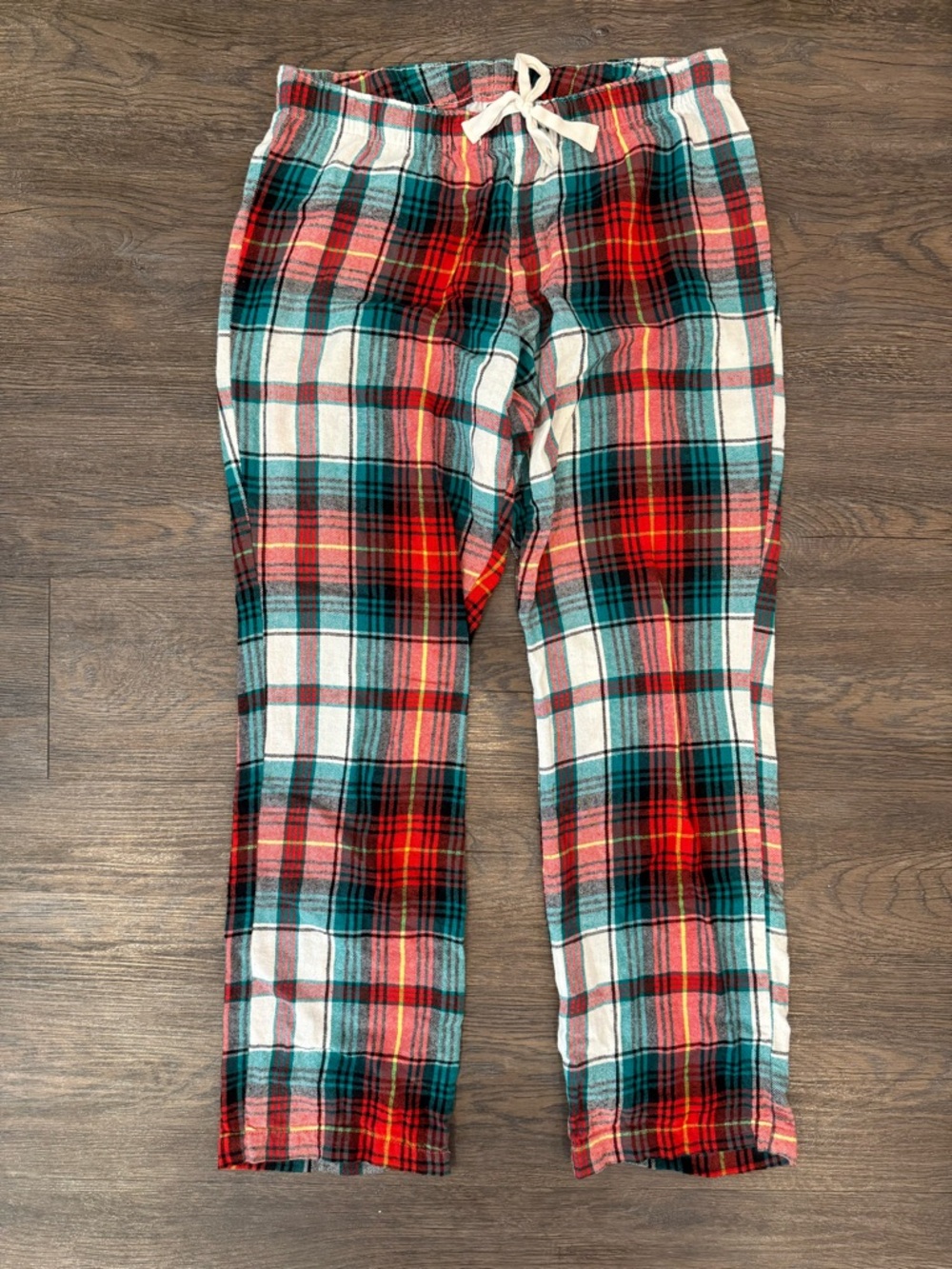 Women’s Old Navy Red & Green Plaid Pajama Pants Size Small